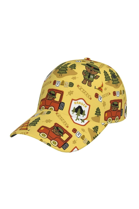 Forest Guard Prin Baseball Cap, Adjustable Sweat-wicking Daily,Travel, Sports Cap, Unisex