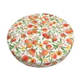 thumbnail image 1 of Gukieu Fruits Peach2 Print Round Chair Cover, Dust-proof and Non-slip Bar Chair Protective Cover, Suitable for Bars, Restaurants, Offices-12 inch, 1 of 7