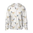 thumbnail image 1 of Gukieu Funny Chicken Print Sun Protection Hoodies for Men and Women, Zippered Long-sleeved Quick-drying UV Protection Shirts, Suitable for Sports, Swimming, Fishing-Medium, 1 of 7
