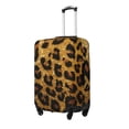 thumbnail image 1 of Gukieu Golden Leopard Glitter Print Suitcase Protective Cover, Elastic Zipper Buckle Suitcase Protective Cover, Suitable for Travel, Business Trip-Large, 1 of 7