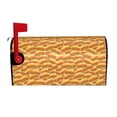 thumbnail image 1 of Gukieu Hot Dogs Print Magnetic Mailbox Cover, Sun-proof and Waterproof Home Yard Mailbox Cover-21x18 in, 1 of 8