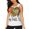 thumbnail image 1 of Gukieu It'S Fall Y'All Print Women's Quick-drying Fitness Vest, Round Neck Sleeveless Fitness T-shirt, Suitable for Yoga, Sports-Medium, 1 of 7
