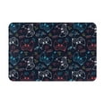 thumbnail image 1 of Gukieu Joystick Gamepad Print Dust-proof Floor Mats, Water-absorbent and Non-slip Flannel Door Mats 16x24in, Home Decoration Suitable for Kitchen, Bathroom, Garage, 1 of 7