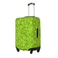 thumbnail image 1 of Gukieu Lime green glitter Print Suitcase Protective Cover, Elastic Zipper Buckle Suitcase Protective Cover, Suitable for Travel, Business Trip-Small, 1 of 7