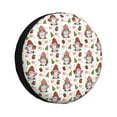 thumbnail image 1 of Gukieu Merry Christmas Santa Print Car Tire Cover, Adjustable Waterproof and Dustproof Tire Protection Cover, Suitable for SUV, Truck, Van-15 inch, 1 of 6