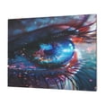 thumbnail image 1 of Gukieu Modern Colorful Eyes Print Horizontal Canvas Decorative Painting 12x16 Inch Shrinkage Resistant Frame Hanging Home Wall Art Decor, 1 of 6