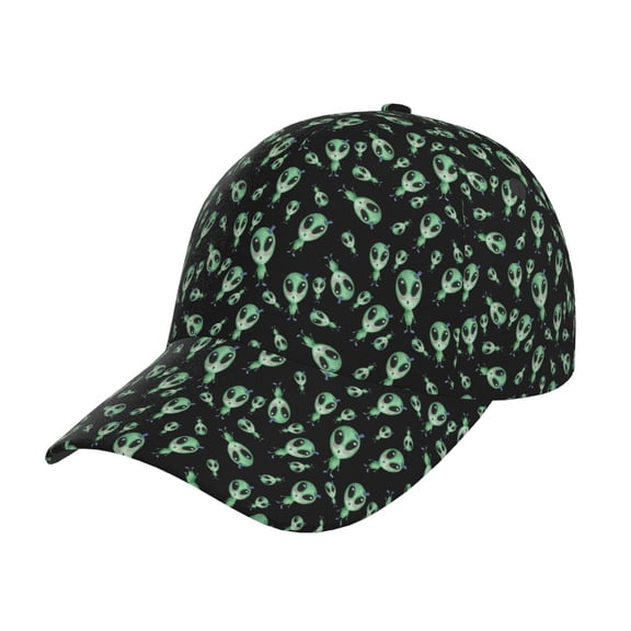 Gukieu Monster Cartoons Prin Baseball Cap, Adjustable Sweat-wicking Daily,Travel, Sports Cap, Unisex