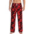 thumbnail image 1 of Gukieu Playing Cards Print Men's Home Trousers, Elastic Drawstring Home Pajamas Clothing Suitable for Adult Men-XX-Large, 1 of 6