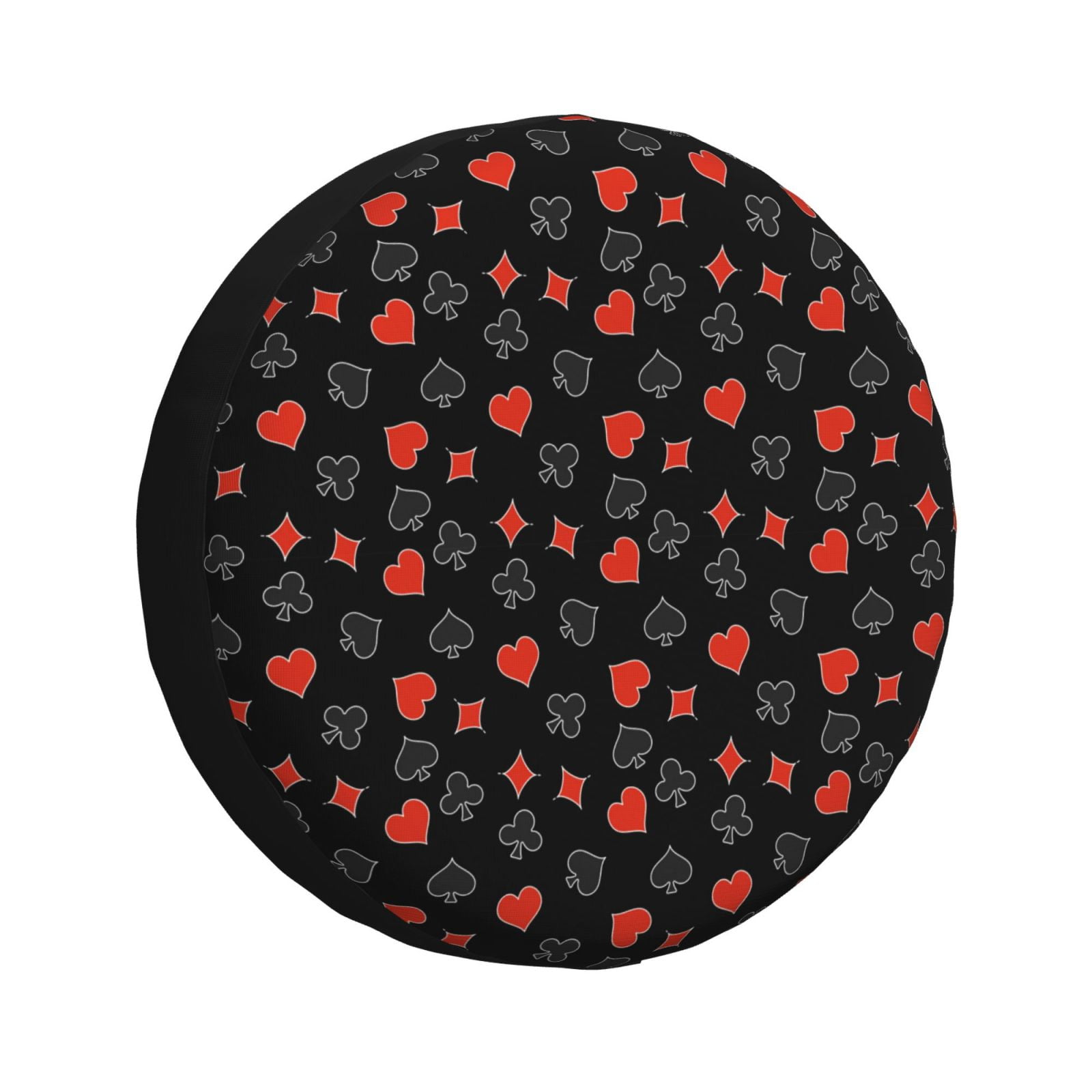 Gukieu Poker Creative Symbols Print Car Tire Cover, Adjustable ...