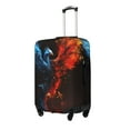 thumbnail image 1 of Gukieu Red And Blue Fire Bird Print Suitcase Protective Cover, Elastic Zipper Buckle Suitcase Protective Cover, Suitable for Travel, Business Trip-Large, 1 of 7