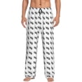 thumbnail image 1 of Gukieu SeTurtle27 Print Men's Home Trousers, Elastic Drawstring Home Pajamas Clothing Suitable for Adult Men-Small, 1 of 6