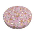 thumbnail image 1 of Gukieu Seafood Print Round Chair Cover, Dust-proof and Non-slip Bar Chair Protective Cover, Suitable for Bars, Restaurants, Offices-14 inch, 1 of 7