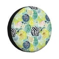 thumbnail image 1 of Gukieu Shell Clam Print Car Tire Cover, Adjustable Waterproof and Dustproof Tire Protection Cover, Suitable for SUV, Truck, Van-17 inch, 1 of 6