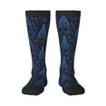 thumbnail image 1 of Gukieu Shining Christmas Tree Print Contrast Color Stockings, Elastic Sports Socks Warm Socks Clothing Accessories, Adult Unisex, 1 of 6
