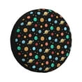 thumbnail image 1 of Gukieu Solar System Planets Space Print Car Tire Cover, Adjustable Waterproof and Dustproof Tire Protection Cover, Suitable for SUV, Truck, Van-14 inch, 1 of 6