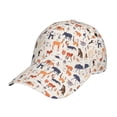 thumbnail image 1 of Gukieu South American Animals Prin Baseball Cap, Adjustable Sweat-wicking Daily,Travel, Sports Cap, Unisex, 1 of 6
