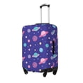 thumbnail image 1 of Gukieu Space Print Suitcase Protective Cover, Elastic Zipper Buckle Suitcase Protective Cover, Suitable for Travel, Business Trip-Large, 1 of 7