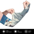 thumbnail image 1 of Gukieu Starry Sky Cloud Bulldog for Adult Ice Silk Sun Protection Arm Sleeves, Moisture Wicking, UV Protection Outdoor Sports Arm Sleeves, Unisex, 1 of 6