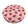thumbnail image 1 of Gukieu Strawberries Print Round Chair Cover, Dust-proof and Non-slip Bar Chair Protective Cover, Suitable for Bars, Restaurants, Offices-12 inch, 1 of 7
