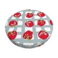 thumbnail image 1 of Gukieu Sweet Red Fruit Print Round Chair Cover, Dust-proof and Non-slip Bar Chair Protective Cover, Suitable for Bars, Restaurants, Offices-12 inch, 1 of 7