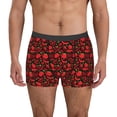 thumbnail image 1 of Gukieu Tomatoes And Chili Print Men's Boxer Briefs, High Elastic Moisture Wicking Boxer Briefs Underwear-XX-Large, 1 of 5