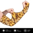 thumbnail image 1 of Gukieu Vintage Wood Grain Sunflower B for Adult Ice Silk Sun Protection Arm Sleeves, Moisture Wicking, UV Protection Outdoor Sports Arm Sleeves, Unisex, 1 of 6
