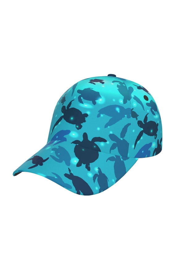 World Turtle Day Prin Baseball Cap, Adjustable Sweat-wicking Daily,Travel, Sports Cap, Unisex