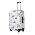thumbnail image 1 of Gukieu cute winter Gnome Print Suitcase Protective Cover, Elastic Zipper Buckle Suitcase Protective Cover, Suitable for Travel, Business Trip-X-Large, 1 of 7