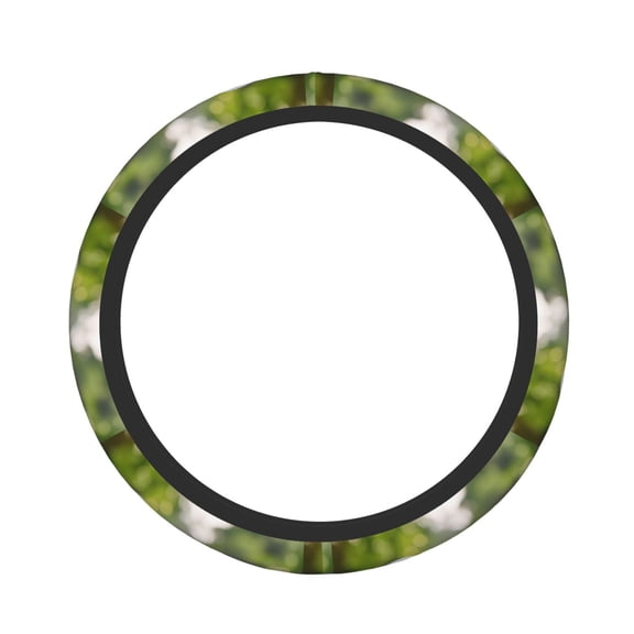 Gukieu golf ball perched on a tee Print Elastic Steering Wheel Cover, Anti-slip and Sweat-proof Car Steering Wheel Protector Cover for Cars, Vans, Trucks Car Accessories