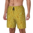 thumbnail image 1 of Gukieu nachos cracker Print Men's Double Layer Sports Swim Trunks, Quick Dry Adjustable Waist Swim Shorts Swimwear-X-Large, 1 of 6
