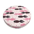 thumbnail image 1 of Gukieu pink fish hearts Print Round Chair Cover, Dust-proof and Non-slip Bar Chair Protective Cover, Suitable for Bars, Restaurants, Offices-12 inch, 1 of 7