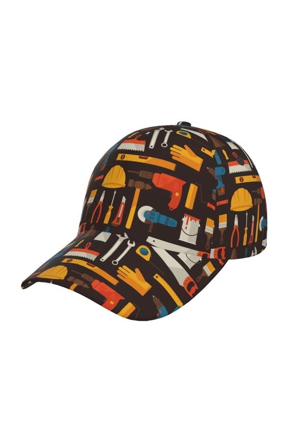 repair working tools Prin Baseball Cap, Adjustable Sweat-wicking Daily,Travel, Sports Cap, Unisex