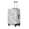 thumbnail image 1 of Gukieu white Moose winter tree Print Suitcase Protective Cover, Elastic Zipper Buckle Suitcase Protective Cover, Suitable for Travel, Business Trip-X-Large, 1 of 7
