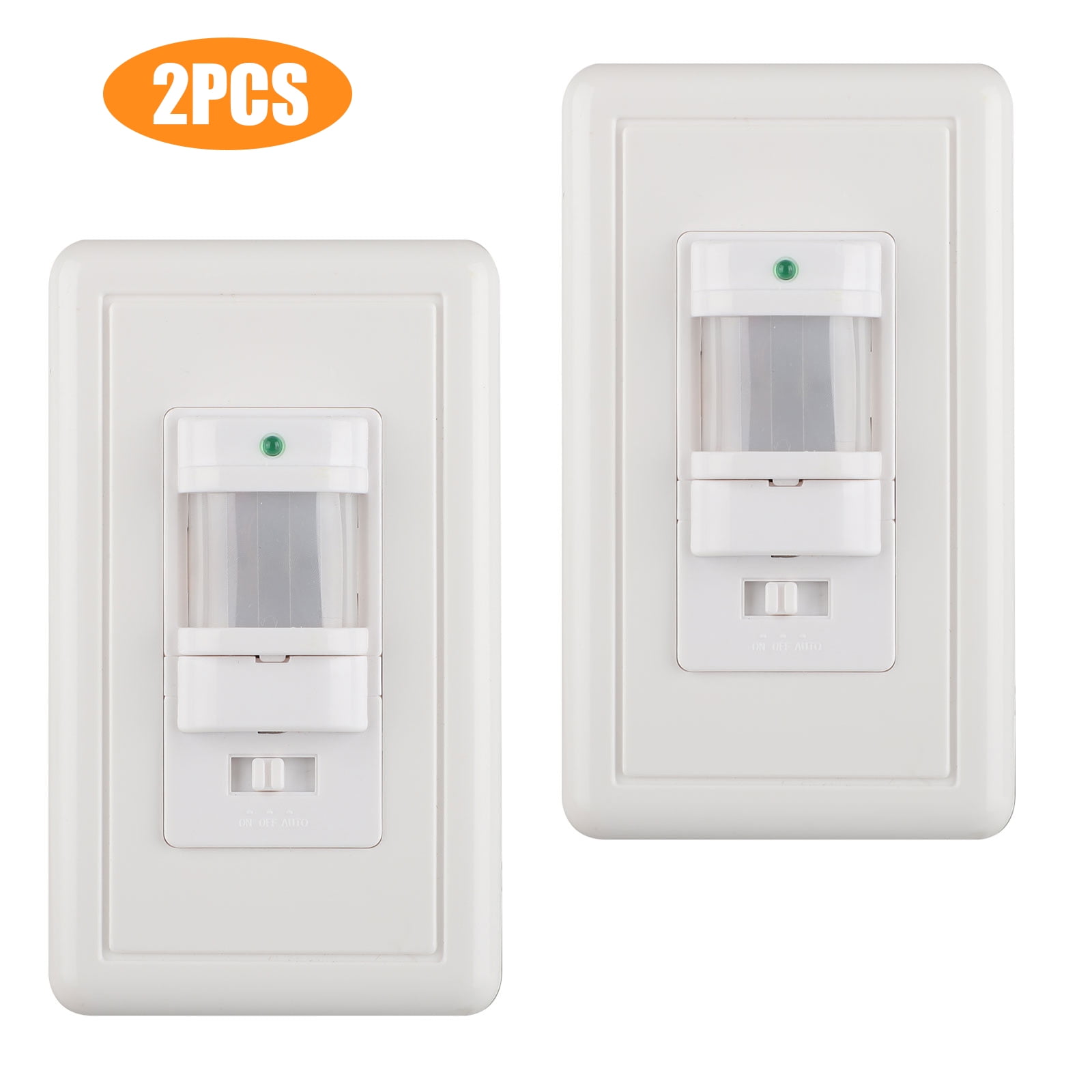 Gukom PIR Sensor, 0.45W White Motion Light Dimmer Switch