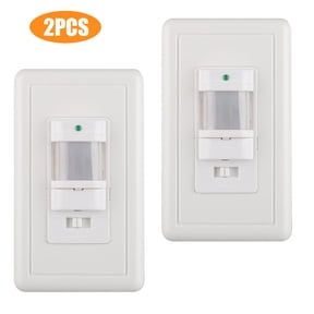 Gukom PIR Sensor, 0.45W White Motion Light Dimmer Switch