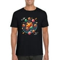 thumbnail image 1 of Gulab Jamun Universe Indian Sweets Cultural Foodie Humor T-Shirt, for men & women, up to size 5XL, 1 of 3