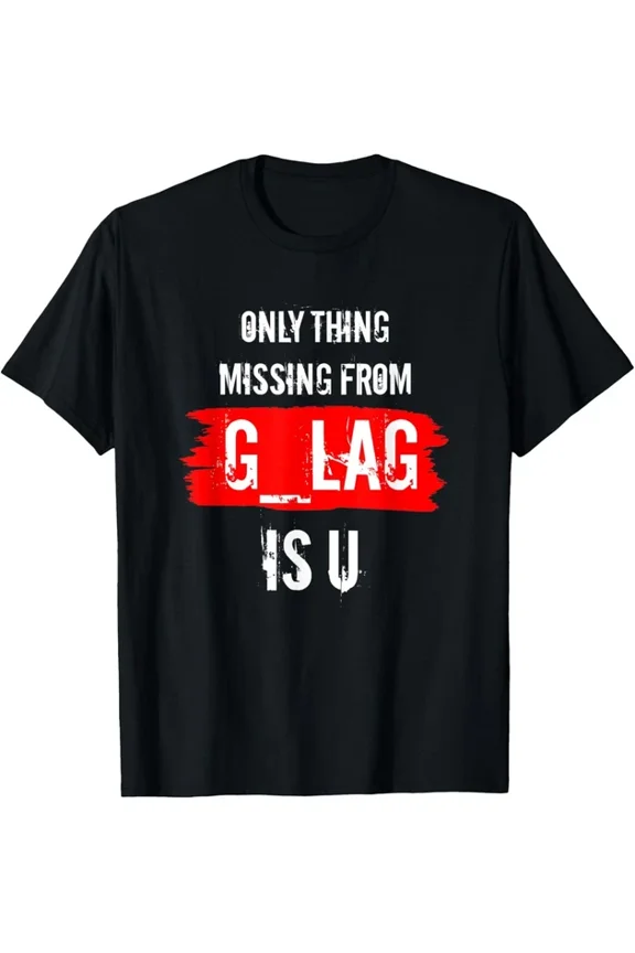 Gulag Gamer Virtual Battle Design T-shirt