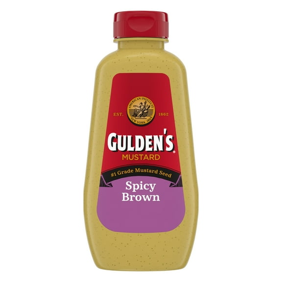 Gulden's Spicy Brown Mustard, 12 oz.
