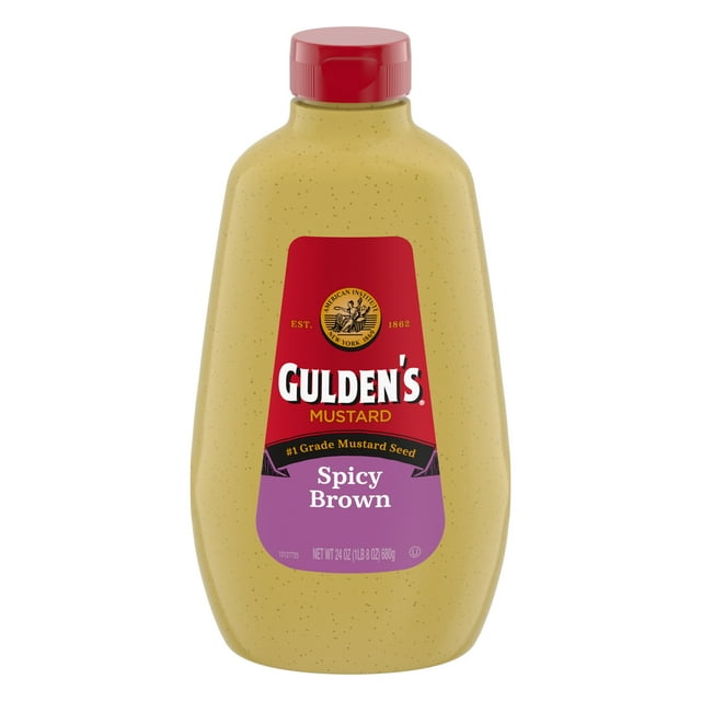 Gulden's Spicy Brown Mustard, 24 oz.