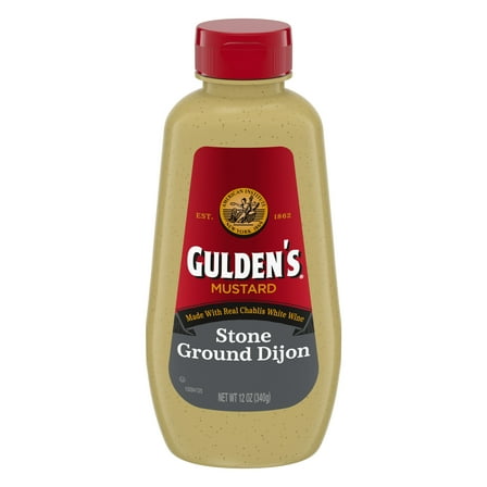 Gulden's Stone Ground Dijon Mustard, 12 oz.