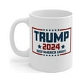 thumbnail image 1 of Gulf Coast Online Trump 2024 Mug, 11oz Ceramic White Coffee Tea Cup, 1 of 4