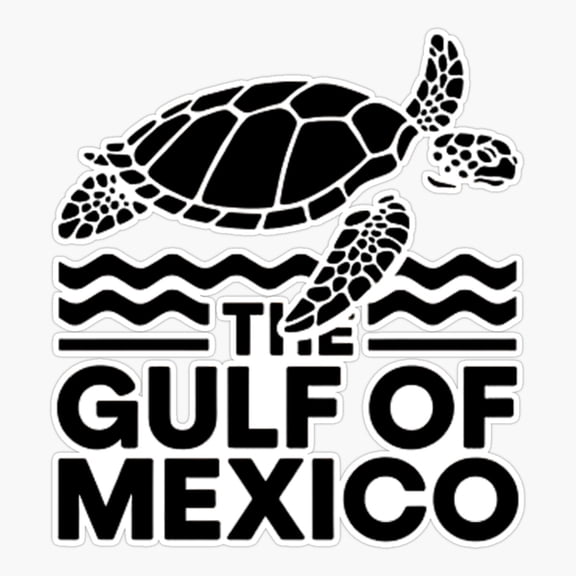 Gulf Coast Sea Turtle Sticker