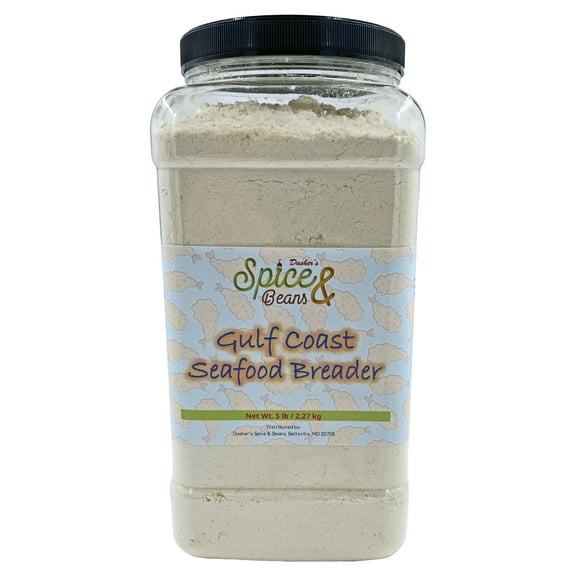 Gulf Coast Seafood Breader | By Dasher's Spice & Beans | 5 lb