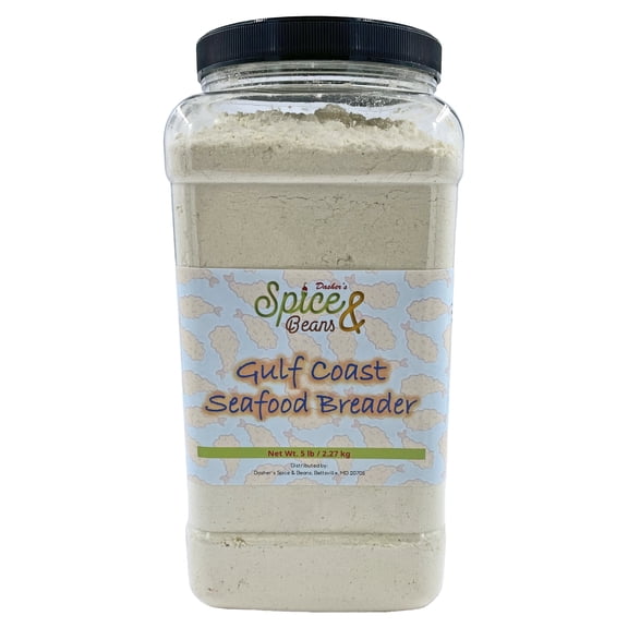 Gulf Coast Seafood Breader | By Dasher's Spice & Beans | 5 lb