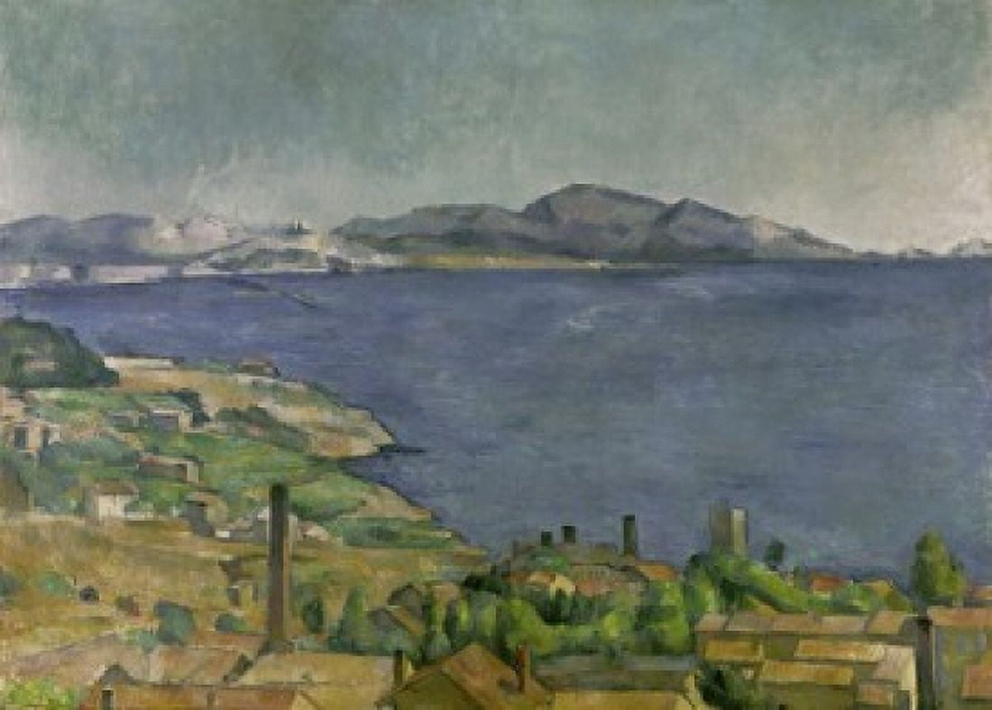 The Gulf of Marseilles 1883 Paul Cezanne (1839-1906French) Oil on canvas Metropolitan Museum of Art New York City USA Canvas Art - Paul Cezanne (18 x 24)