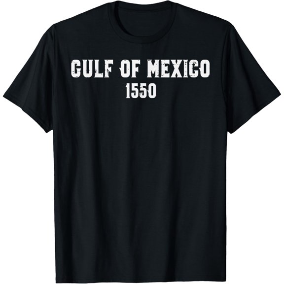 Gulf Of Mexico 1550 Vintage History Men Women Boys Girls Kid T-Shirt100% cotton