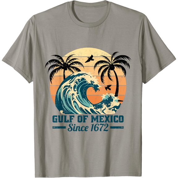 Gulf Of Mexico Fun Shirt T-Shirt Unisex S-5XL Hot Trending Shirt, Vintage Birthday Gift