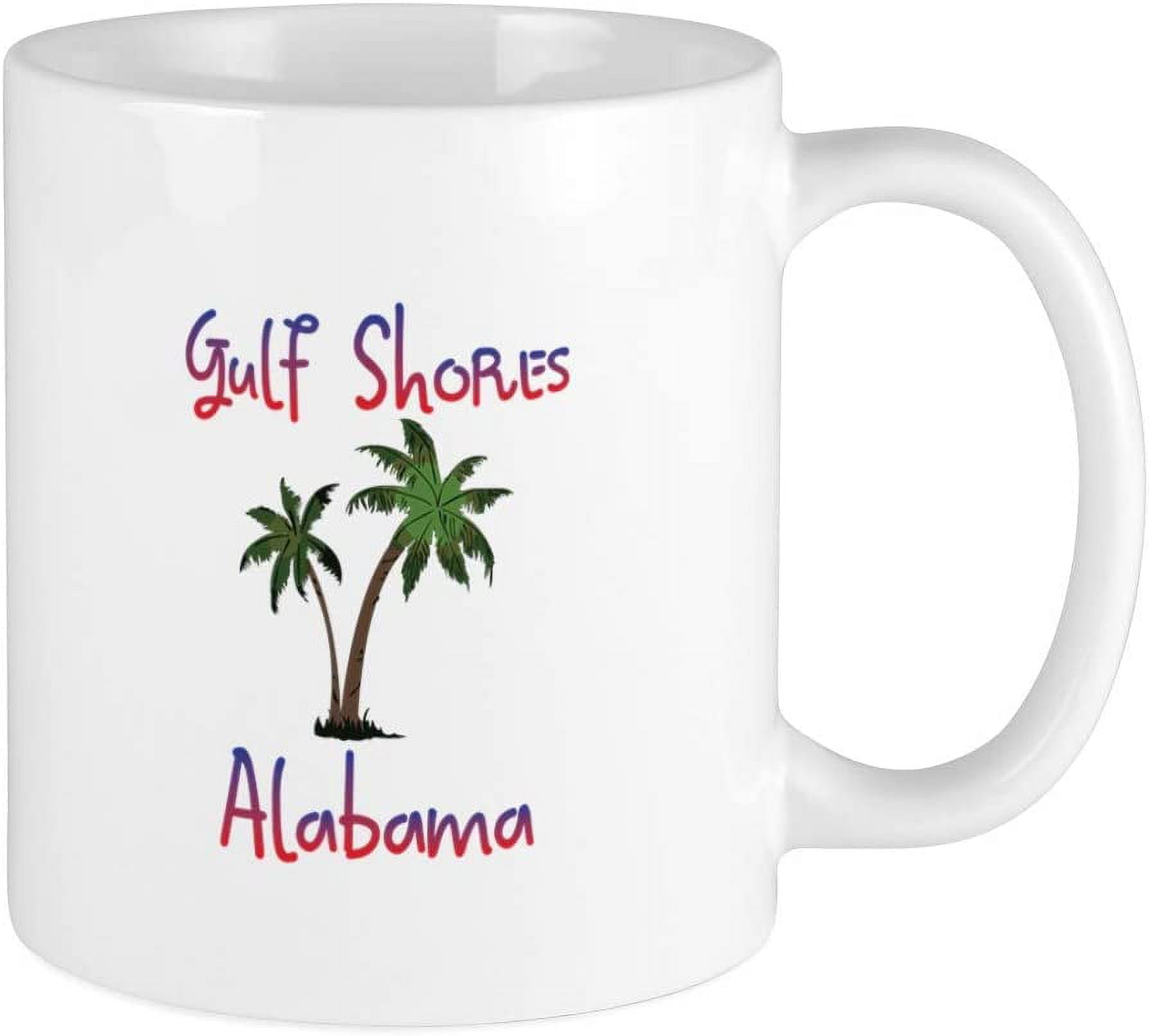 Gulf Shores Alabama Mugs Ceramic Coffee Mug, Tea Cup 11 oz