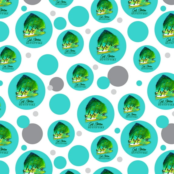 Gulf Stream Outfitters Mahi Mahi Ocean Fishing Premium Gift Wrap Wrapping Paper Roll