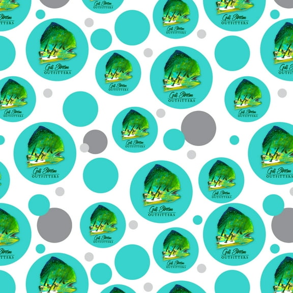 Gulf Stream Outfitters Mahi Mahi Ocean Fishing Premium Gift Wrap Wrapping Paper Roll